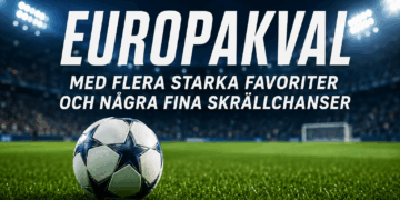 Speltips med fokus på favoriterna