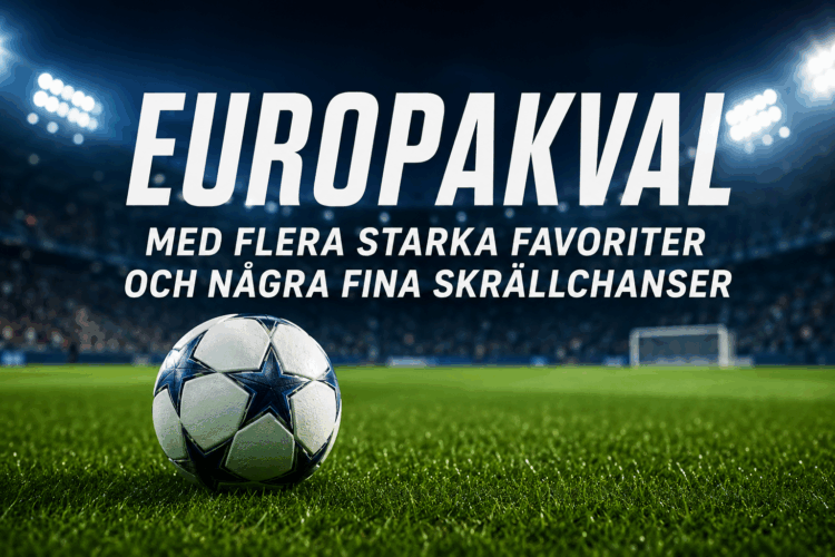 Speltips med fokus på favoriterna