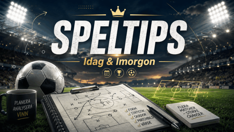 Speltips idag och imorgon