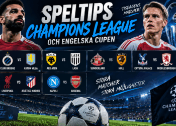 Speltips idag och tisdag