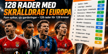 128 rader på Expekt: Våra spikar och bästa skrälldrag