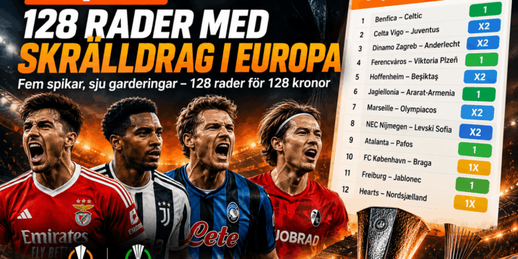 128 rader på Expekt: Våra spikar och bästa skrälldrag