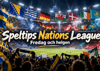 Speltips – Nations League och flera fina skrällodds